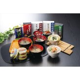 贅沢フリーズドライと山海の幸 5種7点入 フリーズドライ食品 お吸い物 味噌汁 お茶漬け 詰め合わせ【北海道・沖縄県・離島 配送不可】