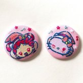 おジャ魔女どれみ サンリオキャラクターズ 刺繍缶バッチコレクション 13種 BOXセット
