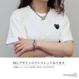 ステンレス マンテルネックレス アンカー チェーンネックレス 18KGP ゴールド シルバー シンプル 存在感 メタル お洒落 錨 レディース 女性 金属アレルギー対応