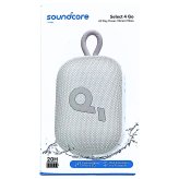 サウンドコア　セレクト 4Go　ポータブル　Bluetoothスピーカー　A31X1　ホワイト　IP67防水　20時間再生　ポータブルスピーカー　防水スピーカー　ワイヤレス　コンパクト　アウトドア　家電　soundcore Select 4 Go（Anker）