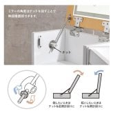 コスメワゴン キャスター付き ライト付き コスメボックス 化粧台 サイドワゴン ドレッサー ミラー付き コスメテーブル 木製 机 幅30.5cm シンプル ホワイト テレワーク 収納ボックス コスメ 収納 化粧品 引出し 収納付