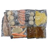 北海道 北海鍋 セット 冷凍生ラーメン付き 鍋セット 冷凍 ズワイガニ 鍋料理 しお味