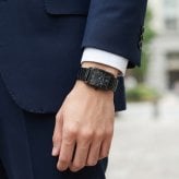 コーチ 腕時計 メンズ レディース 正規品 5年保証 エリオット ユニセックス スクエア ブラック 黒 メタルベルト かっこいい シンプル おしゃれ 彼氏 彼女 夫 妻 誕生日 記念日 プレゼント ギフト 純正ショッパー付き COACH ELLIOT 成人 卒業 入学
