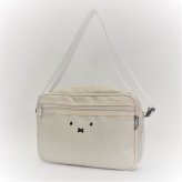 ミッフィー miffy ミニショルダーバッグ フェイス アイボリー ポシェット