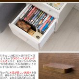 サイドテーブル ナイトテーブル ガラステーブル ソファーテーブル ST-300 Meter メテル 見せる収納 幅30cm スリム 引出し付 北欧 コレクションケース おしゃれ 木製 ガラス 机 テーブル リモコン立て ブックスタンド ディスプレイ 家具