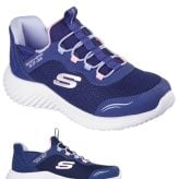 スケッチャーズ スリップインズ キッズ ジュニア スニーカー 男の子 女の子 運動靴 黒 ハンズフリー SKECHERS Slip-ins BOUNDER バウンダー ノーマル幅 403822N 403822L 303585N 303585L