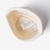 パトゥ PATOU WOOL CASHMERE BEANIE ウール カシミア ビーニー AC0788041 ニット帽 ロゴ レディース 帽子