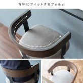 カウンターチェア バーチェア Satio(サティオ) 幅52×奥行き50×高さ88cm(座面高67cm) 合成皮革 ファブリック ウレタン 天然木突板貼り合板 スチール 360度回転 ベージュ ナチュラル ブラウン ブ 木製 背もたれ付き 椅子 新生活