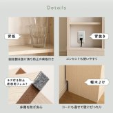 食器棚 キッチン収納 さわやかなカウンター下引き戸収納9015 FKSS-9015--WHW ホームテイスト カウンター下収納 引き戸 薄型 幅90cm すきま キッチン カウンター下 収納 スリム ラック 台所 棚：