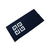 ジバンシー GIVENCHY マフラー GV3518-J6262-002 ユニセックス メンズ レディース ネイビー マフラー