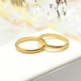 angel ring（アンジェリーク）｜2mm幅 華奢ステンレスペアリング｜ シンプル 重ね付け 細めデザイン 結婚指輪 刻印 記念日 ジーラブ
