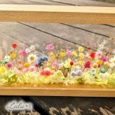 プリザーブドフラワー フラワーフレーム お花畑の箱庭 【選べる2サイズ】 正方形 長方形 プリザーブドフラワー ドライフラワー 両面ガラス フレーム ギフト プレゼント 贈り物 誕生日 母の日 敬老の日 記念日 新築祝い 結婚祝い 開店祝い 退職祝い 還暦祝い インテリア アレンジメント おしゃれ 置き物 女性 花