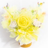 キャンディー フラワー ミニミニ ブーケ ギフト オレンジ むらさき ピンク 赤 水色 青 黄緑 黄色 花 造花 卒業 卒園 誕生日 プレゼント ギフト 女性 母 祖母 女友達 退職祝い 還暦祝い 結婚記念日 母の日 両親 発表会 遊戯会 贈り物 送料無料（一部地域除外）