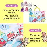 出産祝い シナぷしゅ ぷしゅぷしゅインパーク 布おもちゃ おでかけおもちゃ お出かけ 布マット 持ち運び ハンドル付き ごっこ遊び 音が鳴る カシャカシャ ぷしゅぷしゅ にゅう ヨロ レイヒ ひーたん みーたん キャラクター ベビー 赤ちゃん 誕生日プレゼント お祝い 男の子 女の子 ギフト