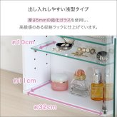 推し活 棚 推し活収納 コレクションキューブラック 浅型タイプ QCLR-S14--BK ブラック 浅型 ホームテイスト コレクション キューブラック アイドル フィギュア アクスタ トレカ ガラス扉 展示 キューブ 新生活