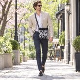 CASTELBAJAC カステルバジャック ショルダーバッグ ミラージュ 斜め掛け ショルダー かばん 普段使い メンズ レディース ギフト プレゼント ブラック 074122