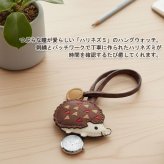 ハリネズミハングウォッチ ストラップ時計 定形外 送料無料 N02825A-6 ハリネズミ 時計 バッグチャーム キーホルダー アクセサリー ウォッチ クオーツ時計 かわいい レディース 学生