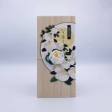 お正月・銀婚式 祝酒おすすめ No.005-12 倉本酒造 厳選日本酒「いと恋し」2本入桐箱ギフトボックス【満開赤椿・白椿】日本酒の豆辞典付き