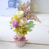 プリザーブドフラワー 仏花 お供え アレンジメント 造花 御供 供花 お悔み 仏壇 水替え不要 お盆 彼岸 法事 194