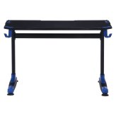GAMING DESK XeNO(ゼノ)イージー01 FULL ブラック・ブルー 2色展開 デスク パソコンデスク ワークデスク 在宅ワーク おしゃれ シンプル 新生活 家具 インテリア 不二貿易