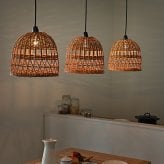 照明 ライト ランプシェード ペンダントランプ ペンダント 藤製 天井 インテリア 器具 吊り下げ リビング おしゃれ リゾート ナチュラル