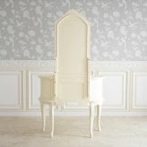 デスク チェア ドレッサー ホワイト 引き出し付き 化粧台 メイク台 コスメ 三面鏡 コンパクト 一人暮らし 猫脚 エレガント 高級感 アンティーク マホガニー 天然木 高級家具 ヨーロピアン ブラウン １人暮らし 新生活
