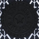 キプリング ショルダーバッグ レディース ブランド Kipling ギャビー S ロゴ ワンポイント 総柄 KI3759-DD2 Signature Print 黒