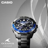 オシアナス CACHALOT カシャロ 電波 ソーラー 腕時計 メンズ OCW-P3000-2AJF タフソーラー CASIO OCEANUS カシオ 日本製 Premium Production Line【2026 新作】