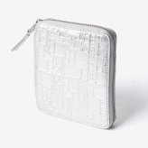コムデギャルソン COMME DES GARCONS EMBOSSED LOGOTYPE エンボス ロゴタイプ Bifold Wallet 二つ折り財布 SA2100EG ユニセックス 財布