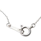 ダイヤモンド ネックレス 一粒 プラチナ Pt900 鍵 キーモチーフ ペンダント レディース アクセサリー ジュエリー 誕生石 シンプル プレゼント ギフト 贈り物 記念日