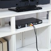 フィット ハイTVラック オーク オーク・オーク ホワイト 2色展開 テレビ台 ローボード リビング収納 テレビボード おしゃれ シンプル 新生活 家具 インテリア 不二貿易