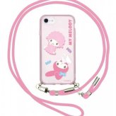 サンリオ iPhoneSE 第3世代 第2世代 iPhone8 iPhone7 iPhone6s ケース マイメロディ IIIIfit Loop 耐衝撃 ストラップ付き ハイブリッド おしゃれ かわいい キャラクター スマホケース サンリオ正規ライセンス品