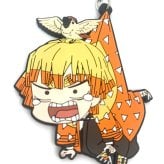 鬼滅の刃 善逸 我妻善逸つままれキーホルダー キーリング
