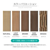 吸音パネル IPANELLA イパネッラ 同色6枚組 80×30cm 厚さ21mm 木目調 ウォールパネル 壁パネル ウッドパネル 吸音材 生活音対策 騒音対策 テレビ ペット DIY 工事不要 賃貸 原状回復 リビング おしゃれ ブラック系 5色
