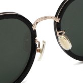 マックスマーラ サングラス MAX MARA MM0148-K/S 01A 57 サングラス ノーズパット MM0148K-01A-57 ブラック グレー ユニセックス