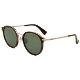 マックスマーラ Max Mara サングラス ノーズパッド UVカット アイウェア ボストン ウェリントン MM0147-K/S 52A 54 メンズ レディース ユニセックス ハバナ（クリア）+グリーン 海外正規品