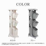 バスケット取り外し可能 ランドリーバスケット 2カラー 2段 3段 キャスター付き 洗濯籠 斜め 開口 取り出しやすい 衣類 タオル 下着 靴下 キッチン クローゼット 洗濯物 子供部屋 新発売 新商品