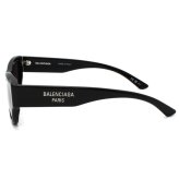 バレンシアガ サングラス BALENCIAGA BB0389SK-001 サングラス アジアンフィット ブラック グレー メンズ レディース ユニセックス