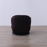 高座椅子 カム 回転式 リクライニング 完成品 360度回転 ブラック・ベージュ W52×D58~92×H52cm座面高15cm 座椅子 リクライニングチェア パーソナルチェア 肘付き ブラック ベージュ おしゃれ