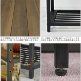 収納家具 ラック 天然木製スリム 3段 送料無料 簡単組立 アンティーク モダン ナチュラル オイル ミッドセンチュリー ウッド スタイリッシュ シンプル シェルフ ハンガー インテリア 家具 天然 おしゃれ カフェ 北欧 木目