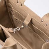 【松野屋】スレッドラインヘビーキャンバスツールトートS ベージュ・アーミーグリーン・ネイビー・生成