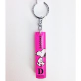 ピーナッツ スヌーピー アクリルスティックキーホルダー イニシャル D グッズ  (MCOR)