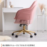 オフィスチェア 韓国 オフィス ベロア ハイバック キャスター付 昇降 回転 ロッキング 椅子 パソコン PC ワーク 学習椅子 ー \5%OFFクーポン配布中 ポリエステル スチール ウレタン オフィス椅子 事務椅子 パソコンチェア PCチェア イス