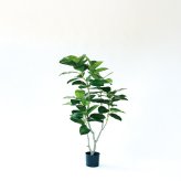 観葉植物 造花 フィカス ベンガレンシス BROWN 全高約135cm 大型 ゴムの木 フェイクグリーン 本物そっくり おしゃれ インテリア 人工観葉植物 アーティフィシャルグリーン オフィス 店舗 ホテル 開店祝い 室内 ベンガルゴム フェイク