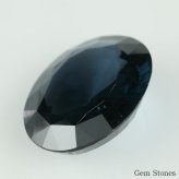 大粒 スピネル 10.919ct ルース 宝石 裸石 ブラック ブルー ネイビー ジュエリー オリジナル 制作 コレクション 記念 お守り 誕生日