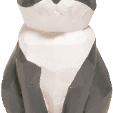 インテリアにもなるネコの貯金箱 マネーバンク 猫 ねこ ミケ グレーキャット ハチワレ オブジェ 木彫り風 ナチュラル かわいい プレゼント ギフト 女性 男性 父 母 実用的 飾り インテリア 誕生日 クリスマス 無料ラッピング