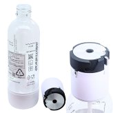 Drinkmate 641　家庭用炭酸飲料メーカー　スターターキット　電気不要　手動タイプ　ブラック／ホワイト　ガスシリンダー60L付　屋内外使用OK　新生活　ホームパーティに。国内モデル　※商品詳細を選択