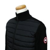 カナダグース CANADA GOOSE ジャケット ニット HYBRIDGE KNIT JACKET 6830M 9061 メンズ ブラック 海外正規品