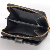 ベリーズヨーク　BELLIES YORK　二つ折り財布　BYTM1944BK　ブラック　黒色　ベジタブルタンニン　イタリアンレザー　牛革　”エイジングを楽しむ革小物”