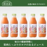 「身体に優しい」順造選ジュース　元気一杯 人参りんごミックス　500ml×５本セット